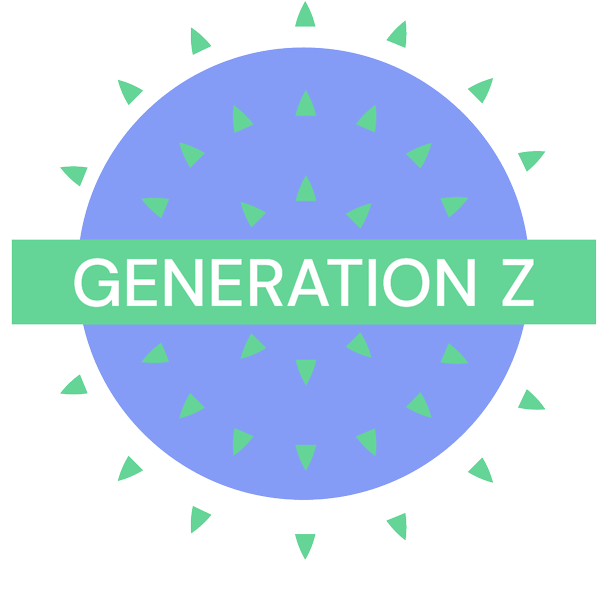 Generation Z icon