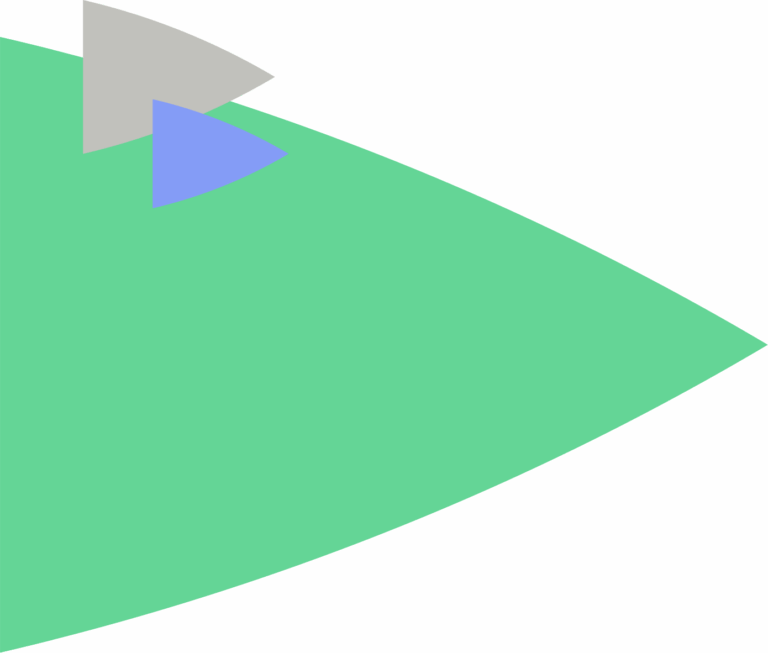 three triangle points grouped together