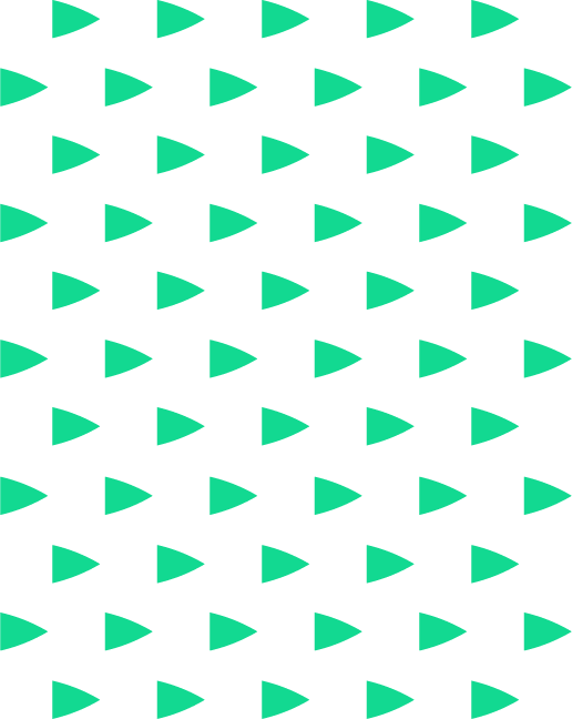 pattern of green point arrows pointing right